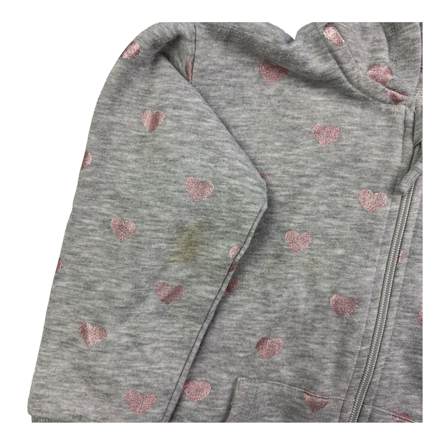 Sweatshirtjacke von H&M in Gr. 98 mit Kapuze - Sehr gut