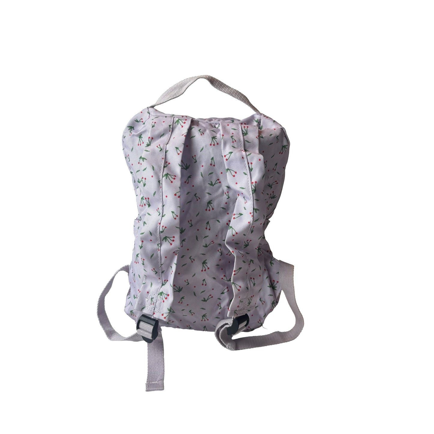 Faltbarer Rucksack mit Kirsch-Print von SØSTRENE GRENE in Gr. One Size - Sehr gut