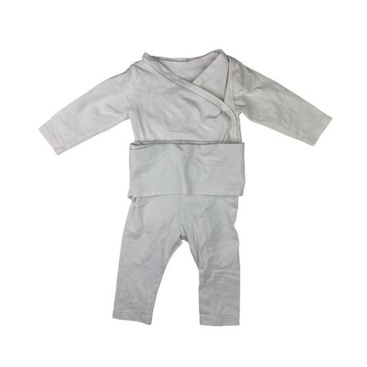 Set Wickelbody & Leggins in Gr. 62 - Sehr gut