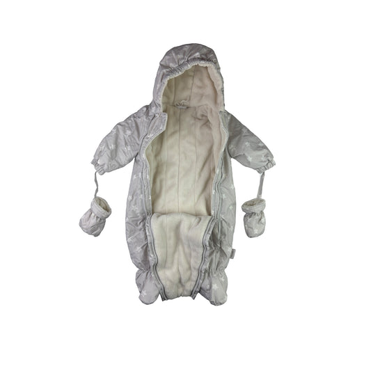 Schneeanzug von Little Friends in Gr. 62/68 mit Handschuhen