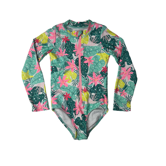 Badeanzug von Hema in Gr. 110/116 mit UV-Schutz - Sehr gut