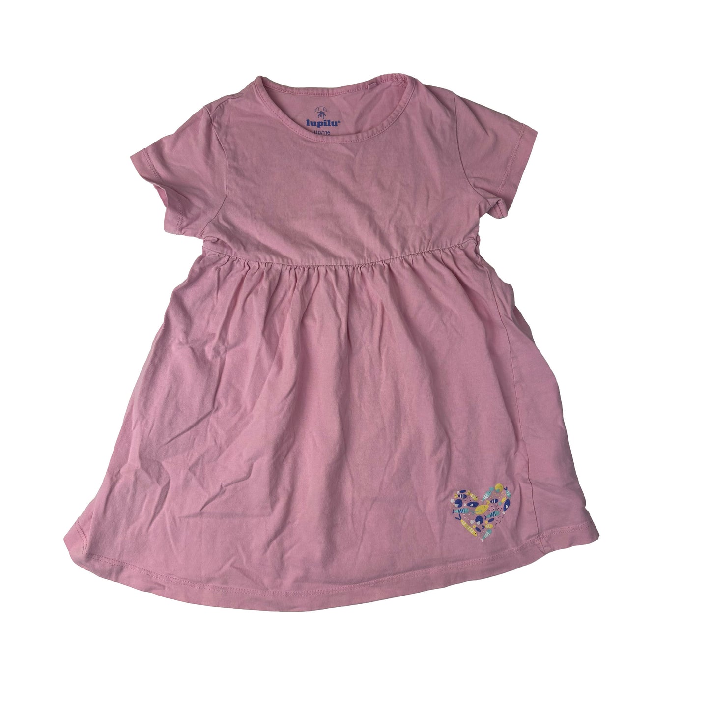 Kleid von Lupilu in Gr. 110/116 - Sehr gut