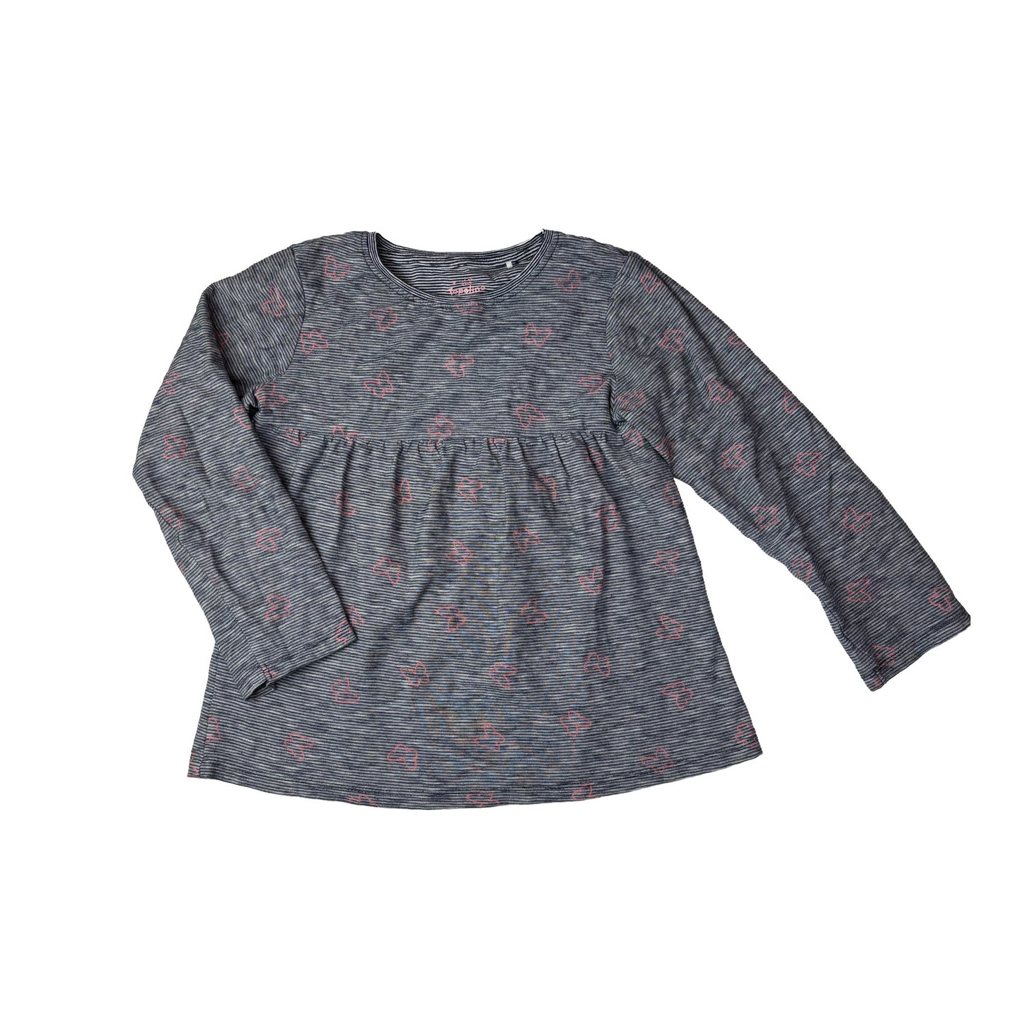 Langarmshirt von Topolino in Gr. 122 - Sehr gut