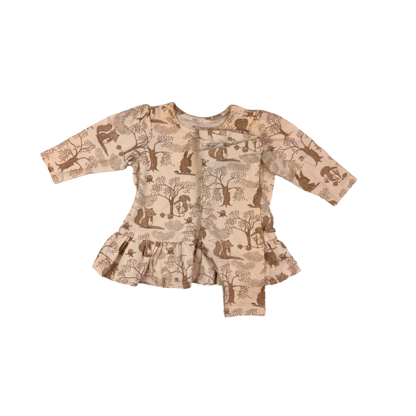 Set Tunika und Leggins von H&M in Gr. 56 - In Ordnung