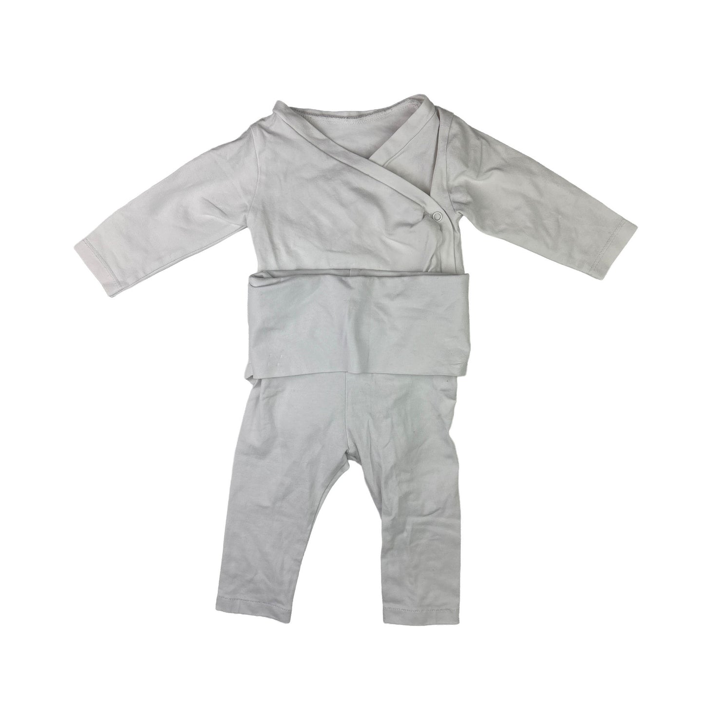 Set Wickelbody & Leggins in Gr. 62 - Sehr gut