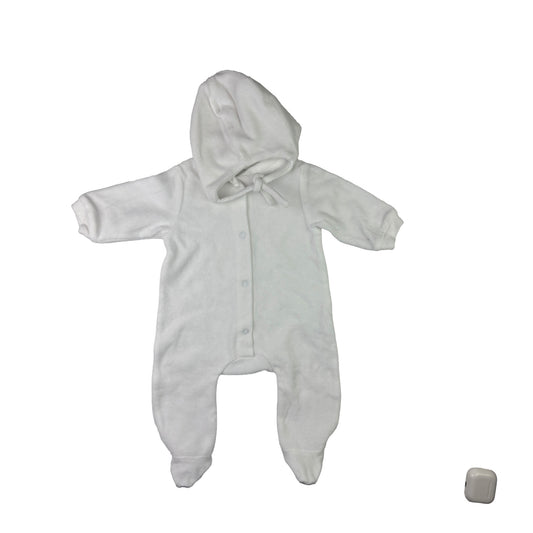 Schlafanzug mit Mütze in Gr. 56 - Sehr gut