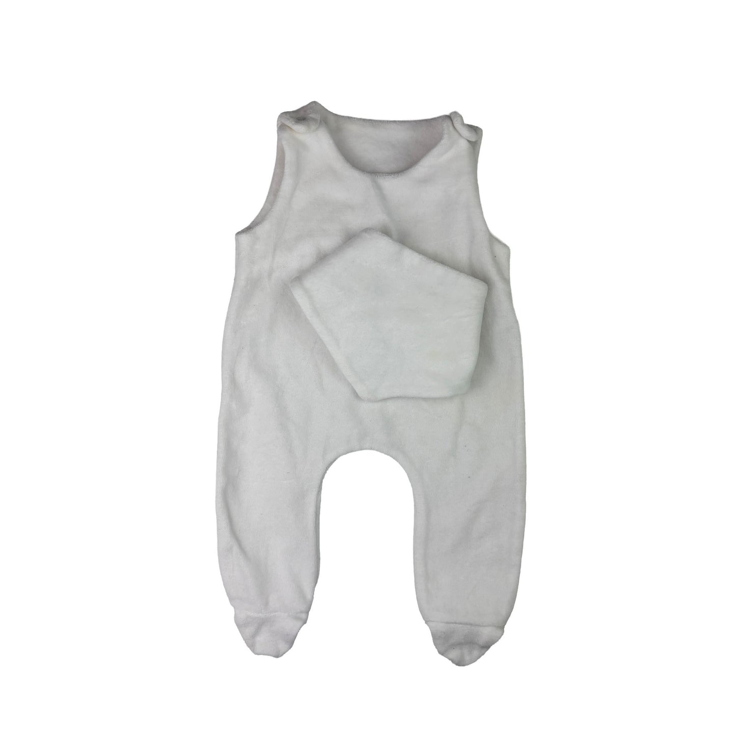 Strampler mit Halstuch  in Gr. 56 - Sehr gut