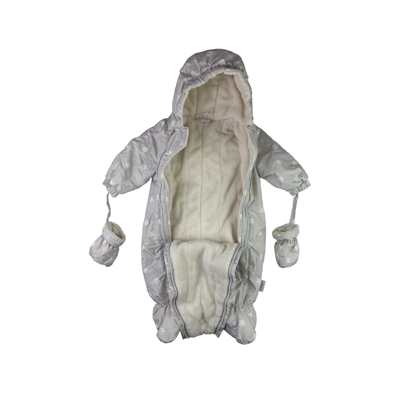 Schneeanzug von Little Friends in Gr. 62/68 mit Handschuhen