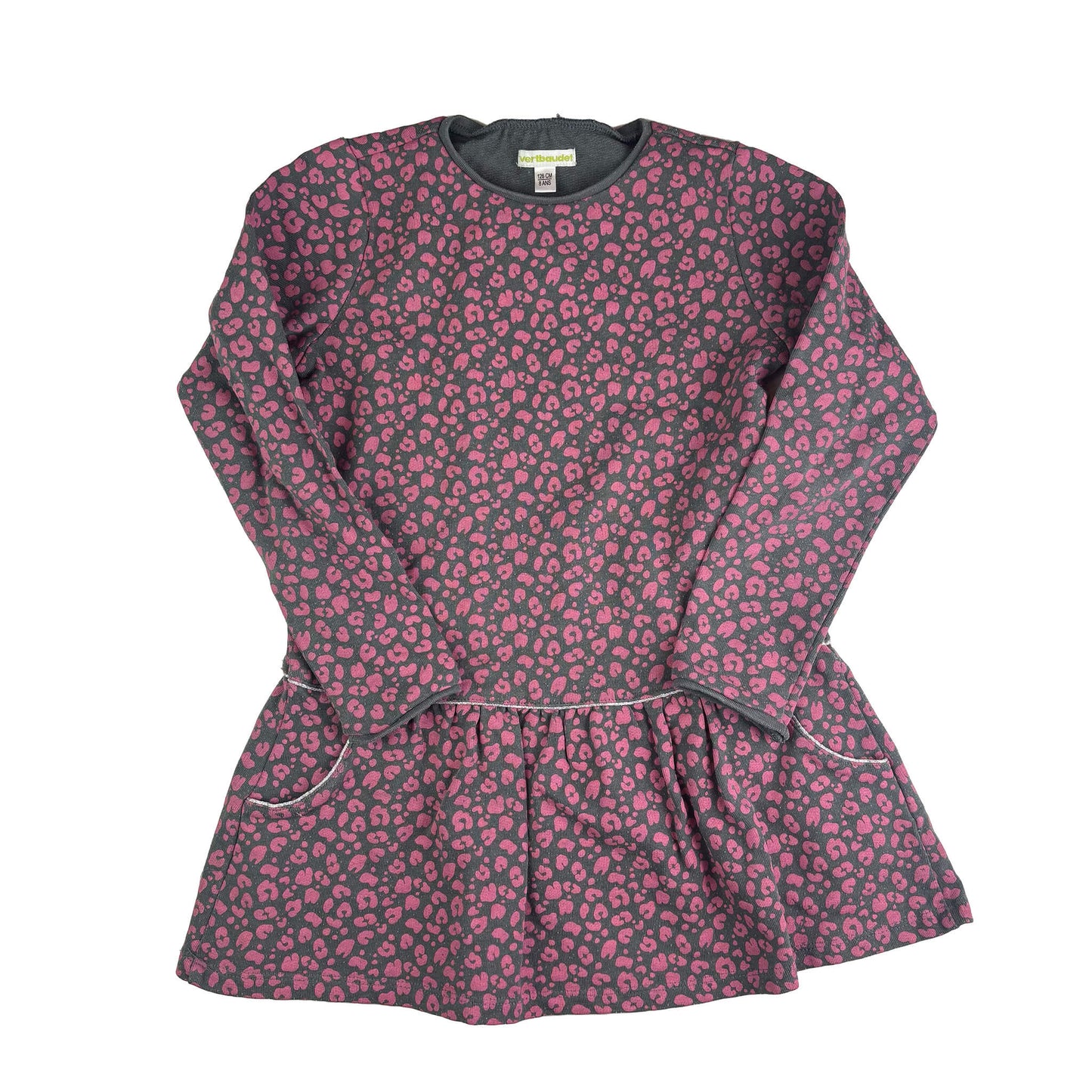 Kleid von Vertbaudet in Gr. 128 - Gut