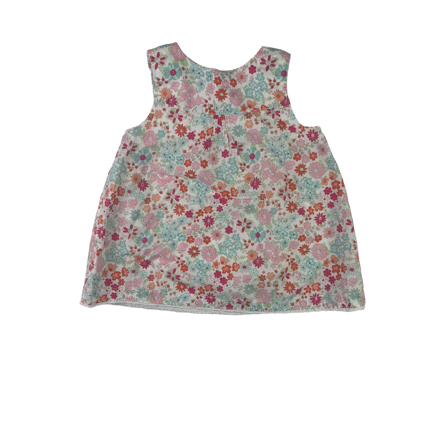 Bluse von H&M in Gr. 62 - Geblümt und aus 100% Baumwolle