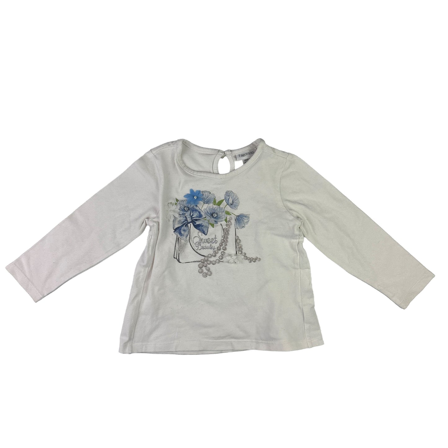 Langarmshirt von Fagotten in Gr. 80 - Gut